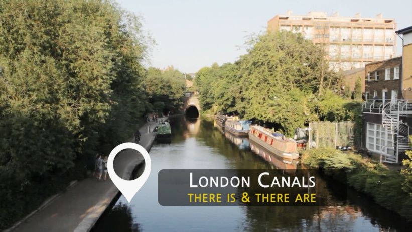 008 倫敦運河 - "THERE IS"與"THERE ARE" 「London Canals - there is & there are」
