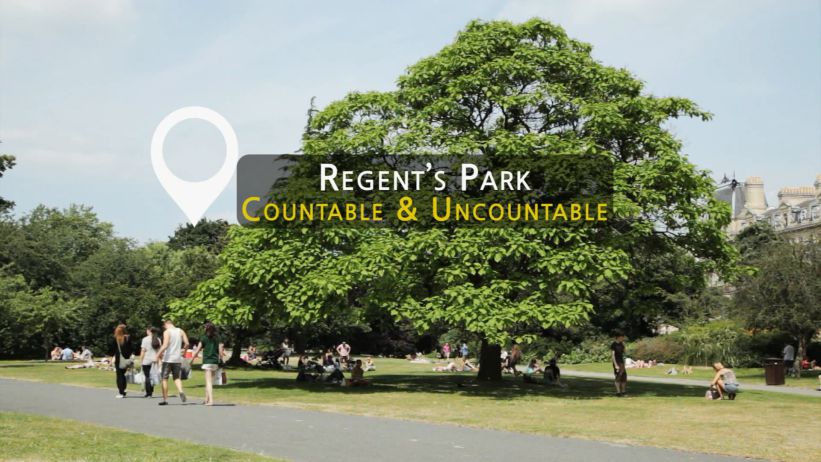 016 攝政公園 - 可數的 與 不可數的 「Regent's Park - countable & uncountable」