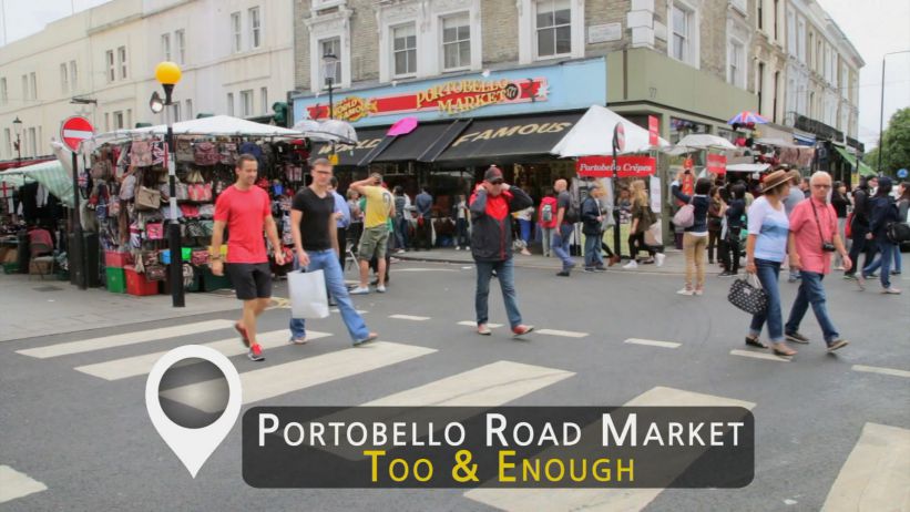 030 波多貝羅市場 - TOO & ENOUGH的區別 「Portobello Road Market - too & enough」