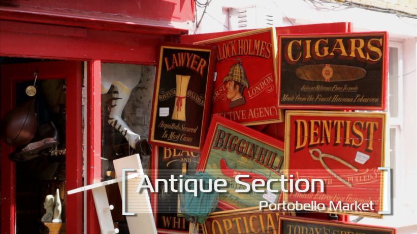 002 [i:]  - 古董區(波多貝羅市場) 「[i:]  - Antique Section (Portobello Market)」