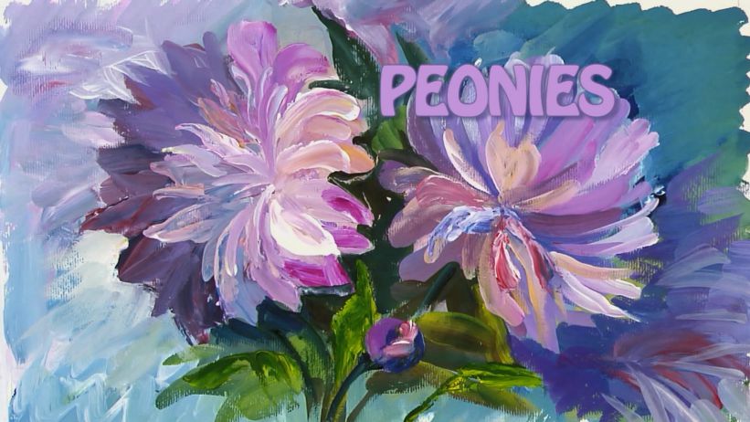 067 來做牡丹花 「 Peonies」